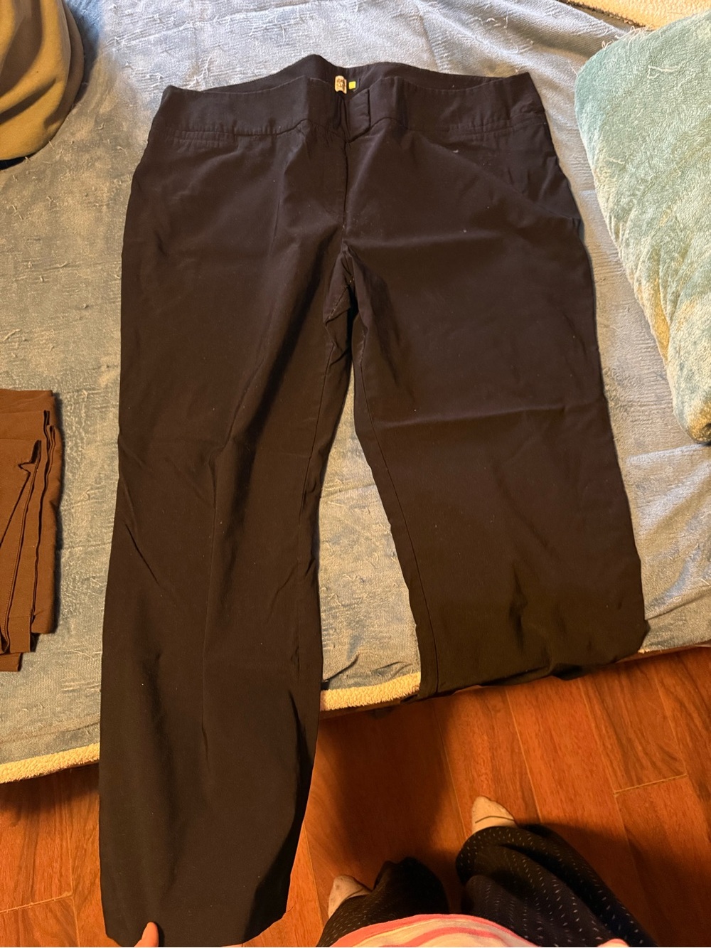 Classic  Black Dress Pants — Tailored Straight Fit